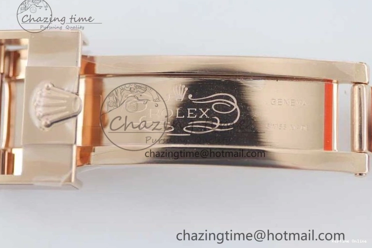 0117 Daytona 116515 RG TWF 1:1 Best Edition 904L Steel Black RG Dial on Oysterflex Strap A Popular 2415